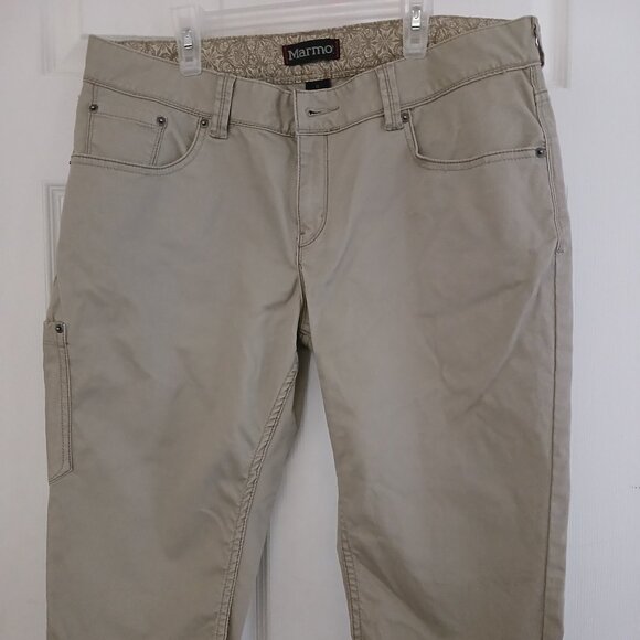 Marmot Capris Pants Size 12 Cotton Blend - Picture 2 of 12